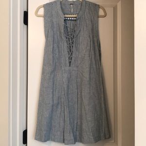 lace up free people dress